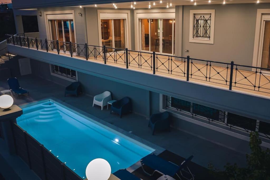 Villa Fran & Paul Kalivia Thorikou Экстерьер фото